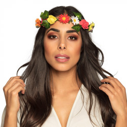 Kvetinová čelenka pre vílu